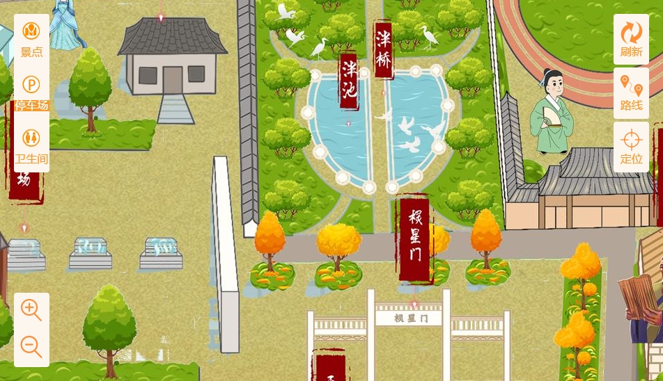 尼木手绘地图景区语音讲解导览系统：智慧景区建设的基石